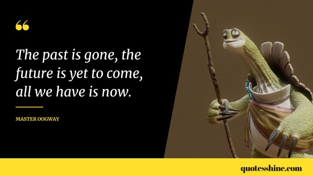 Master Oogway Quote